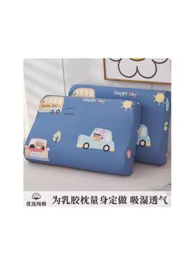 乳胶枕套枕头套装单个3050儿童Latex pillowcase pillow core