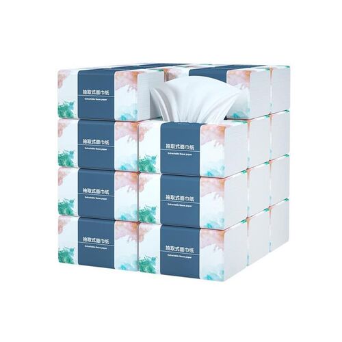 60pcs cartons home tissue toilet paper 抽取式家用卫生纸餐巾