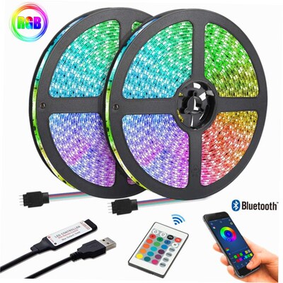 10M 5M Led Strip Light RGB Infrared Bluetooth ontroller luce