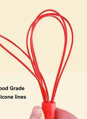 Ini Manual Egg Beater 6 Inch Mini Silicone Mixer Cream Whisk