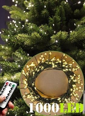 36M Cluster LED Christmas String Lights Outdoor Decoration G
