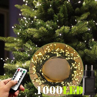 36M Cluster LED Christmas String Lights Outdoor Decoration G