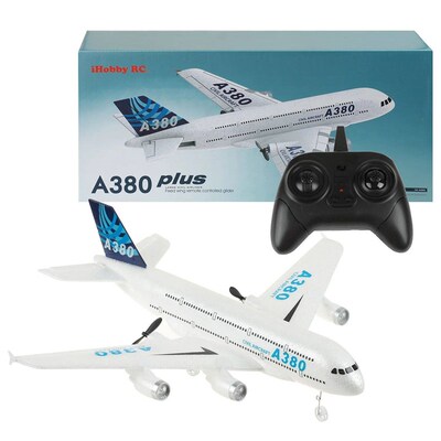 A380 Airplane Airbus RC Airplane Foam Toys 2.4G Glide Fixed