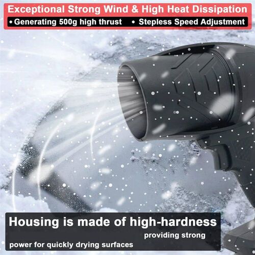 Brushless Stepless Speed Handheld Air Blower - High-Power Du