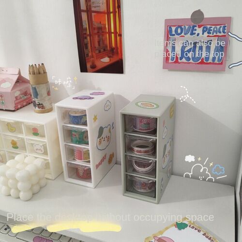 Simple Ins Style Desktop Drawer Storage Boxes Sundries Case