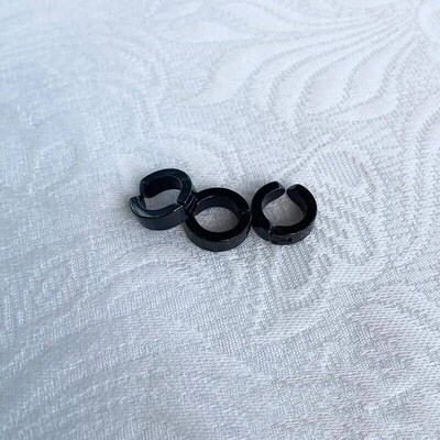 Genshin Dampak Arataki Itto Telinga Klip Anting Cosplay Prop