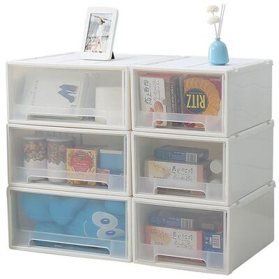 clothes locker plastic transparent chest drawer收纳箱卧室