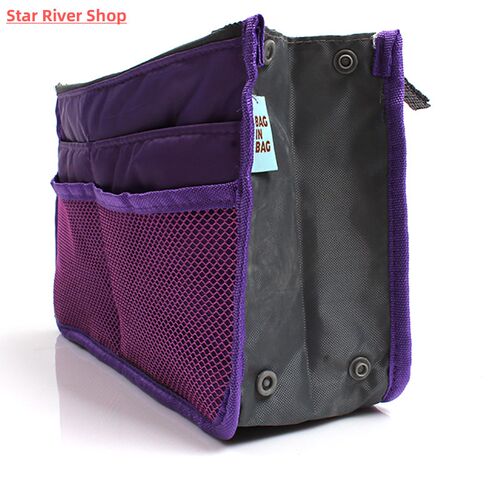 Organizer Insert Bag Women Nylon Travel Handbag Purse Large