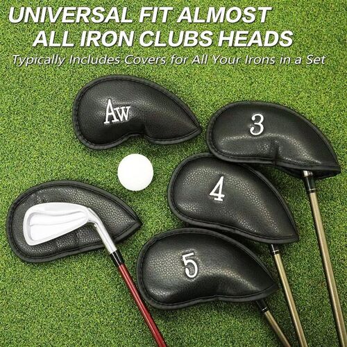 Golf Iron Head vers Value 12 Piece Set, Synthetic Leather De