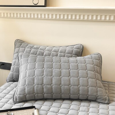 Velvet Bedsheet Bedspread Bed Sheet Bedcover Coverlet linens