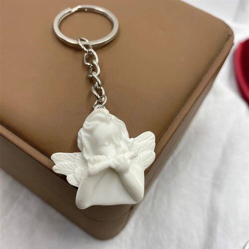 Fashion Cute Cupid Angel  Keychain ring pendant men and wome