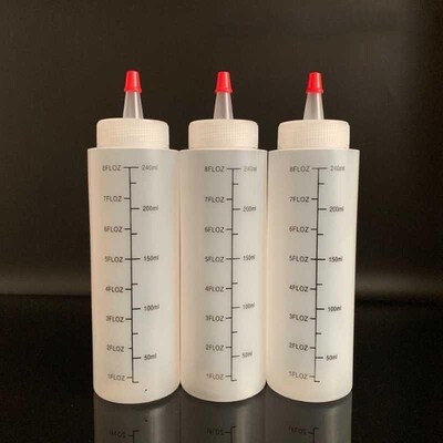 Plastic Squeeze Bottle Condiment Dispenser For Sauce Oil