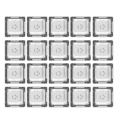 R2LA 20Keys XDA Profile 1U 1X Transparents Crystal Blank