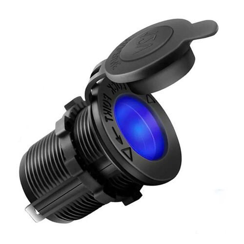 12V Car Cigarette Lighter Socket Waterproof Dustproof Auto B
