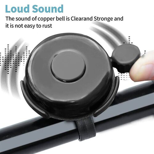 Bike Bell Alloy Mountain Road Bicycle Horn Sound Alarm For S