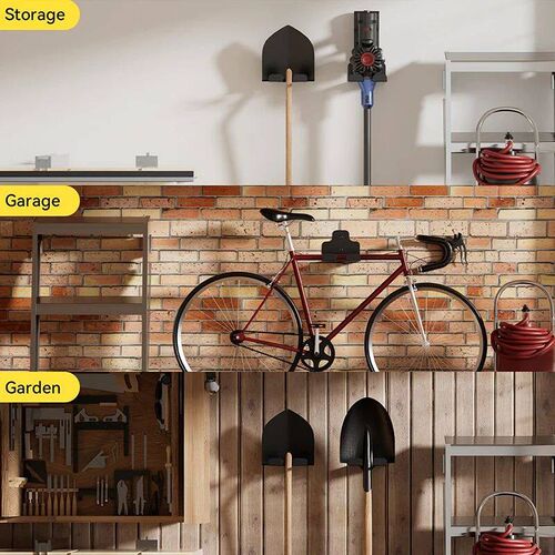 Garage Organizer Trimmer Rack Garden Power Tool Hanger Weed