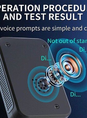 Electrochemical Alcohol Tester USB Rechargeable