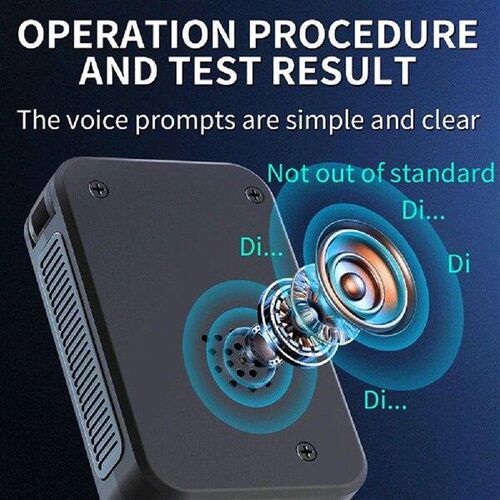 Electrochemical Alcohol Tester USB Rechargeable