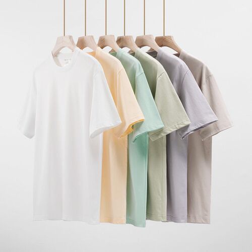 Shoulder 240g 40 high density combed cotton short sleeve spr