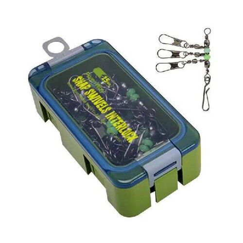 Fishing Lure Snap Clips 15X Shrimp Fishing Lock Snap