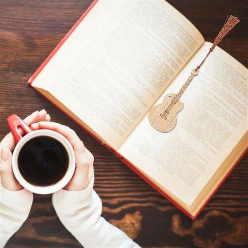 4 Pcs Instrument Bookmark Novelty Bookmarks for Reading