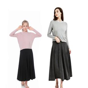 Modal fabric teen girls women loose bust soft top kids girl