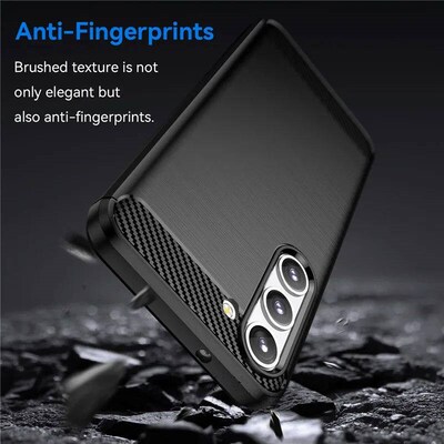 For  Galaxy S23  Case  S23 ver 6.1 Inch Carbon Fiber Silicon