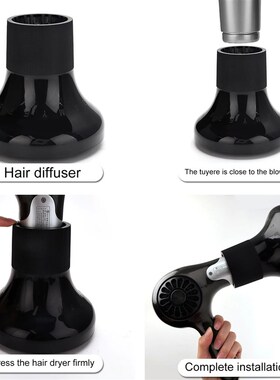 Salon Universal Hair Dryer Diffuser for Curls Temperature Re
