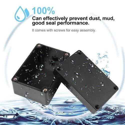 2PCS Waterproof Junction Box Plastic Project Electric