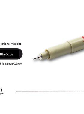 Pigment Liner Pigma Micron Ink Marker Pen 0.05 0.1 0.2 0.3 0