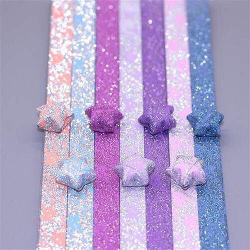 stack paper lucky star paper color paper wi star origami