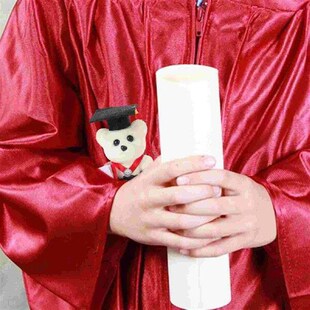 5 Pcs Graduation Season Dr Bear Decoration Flower Bouquet