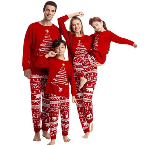 2025 Christmas Pajamas Family Set jammies Dog cat Clothes