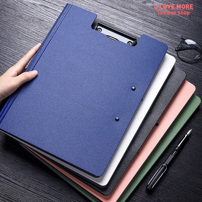 A4 File Folder Clipboard Writing Pad Memo Clip Board Double