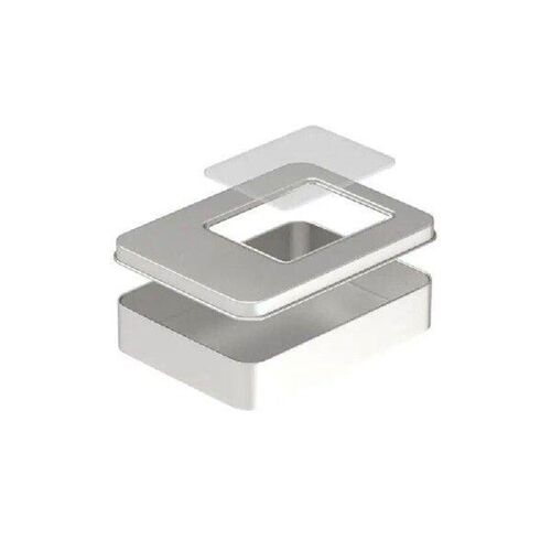Frosted Iron Tinplate Flat Cover Frosted Texture Storage