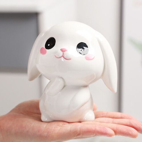 New rabbit piggy bank childrens piggy bank boys and girls b