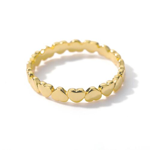 Stainless Steel Heart Rings For Women Propose Engagement Wed