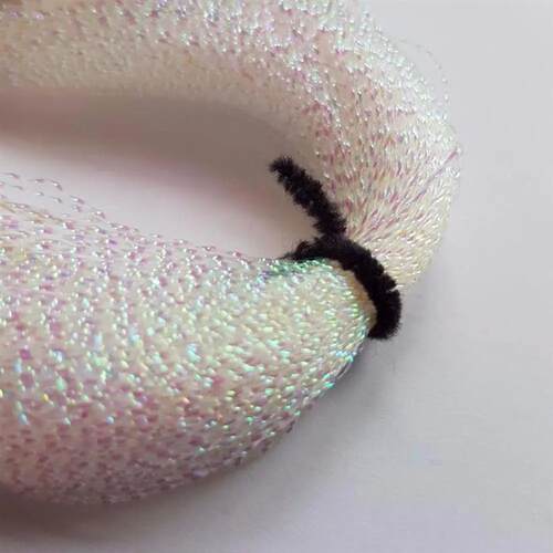 100Pcs Twisted Holographic Tinsel Fly Tying Crystal Flash Ma
