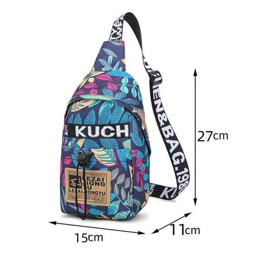 Mens Chest Bag Multi-functional Outdoor Waterproof Shoulder