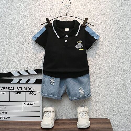 boy boys baby for Toddler T-Shirt Shorts Clothes kids set