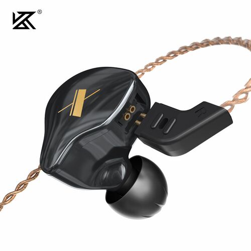 KZ EDX Crystal Color 1DD HIFI Bass Earbuds In Ear Monitor He