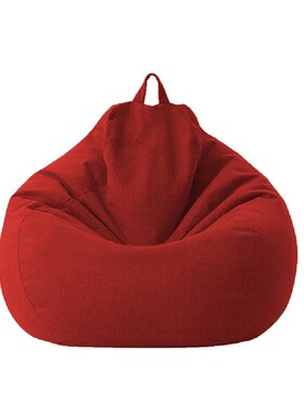 Large Bean Bag ver Single Seat Sofa ver High Back Lounger Be