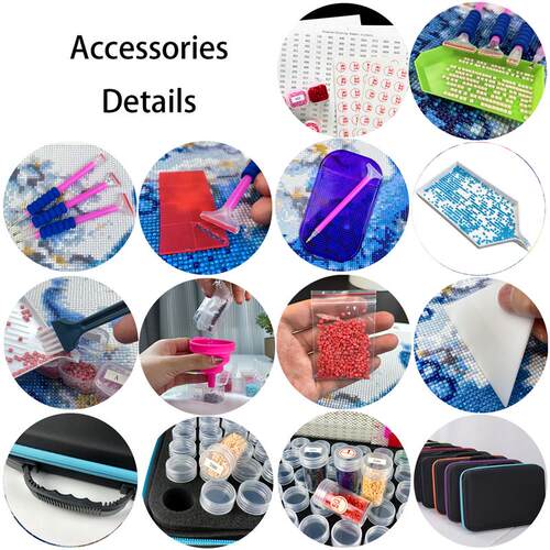 5D Diamond Painting tools Accessorie Container Storage Bag B