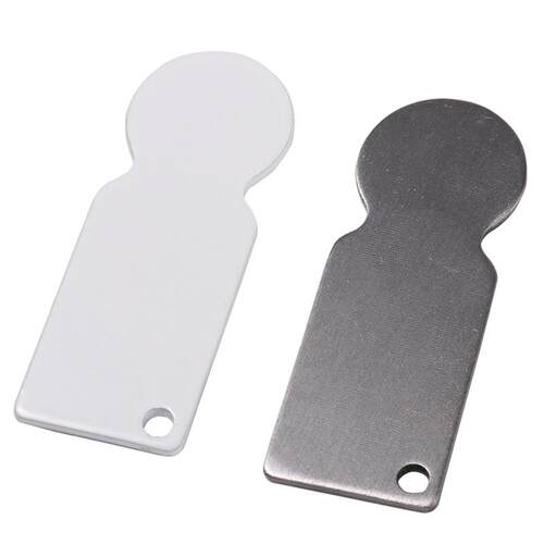 Free Shipping 20Pcs/Lot Sublimation Blanks Stainless Steel S