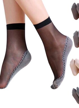 New 1Pair Spring Summer Women Soft Socks Casual Non-Slip Bot