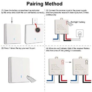433Mhz Wireless Switch Universal Smart Switch RF Wall Panel