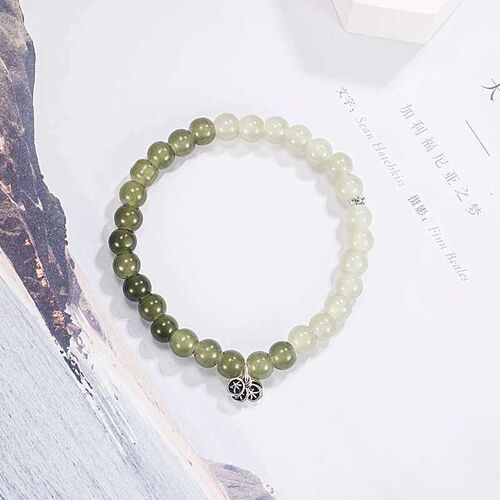 Hetian Jade White Jade Gradient Brlet Qingshui Lake Water Gr