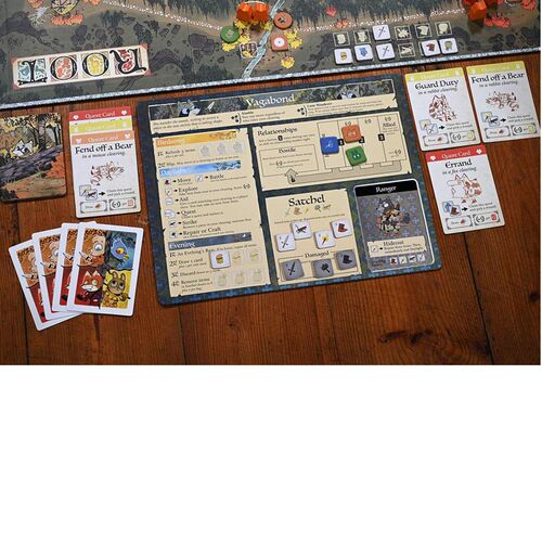 roots board game Strategy card toys for 2 to 6 Players桌游