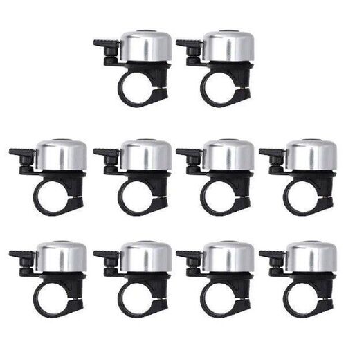 10PCS Mini Bicycle Bell Multicolor Loud Horn for 22mm