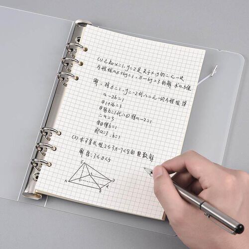 loose-leaf notebook活页本b5 a4 binder笔记本grid dotted book